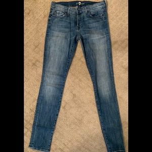 7 for all mankind skinny jeans